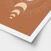 Poster Mondzyklen - Sonne und Mond im Einklang - KsanaKalpa 