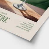 Cocktail time-out plakat med gin og tonic | Til køkken og spisestue - Magnusson 