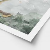 Poster Schwäne und Mäuse im Sternenflug - Ms  Tiff 