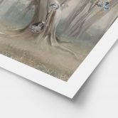 Poster Süße Waldtiere zwischen Bäumen - Ms Tiff 