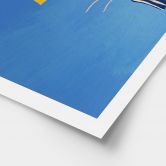 Poster Sommerwäsche unter blauem Himmel - Rivers 