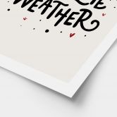 Spruchposter Winter - Hot Chocolate Christmas Print - Soley 