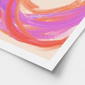 Poster Farbrausch im Kreis - Treechild 