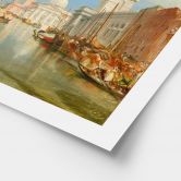 Poster Turner - Venetië, Dogana en S. Giorgio Maggiore 