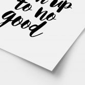 Spruch Poster I solemnly swear - Wilson 