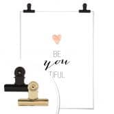Poster Confetti & Cream - Be-you-tiful 