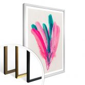 Poster Kubistika - Feder Bouquet 