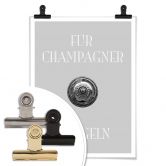 Poster Für Champagner klingeln 
