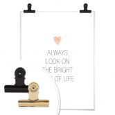 Poster Confetti & Cream - Always look on the bright side of life 