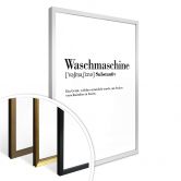 Poster Grammatik - Waschmaschine 