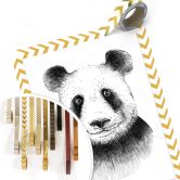 Poster Kvilis - Pandabär 