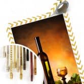 Poster Weißwein 