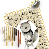 Poster Loske - Wolf met camera 