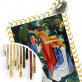 Poster Macke - Vier Mädchen 