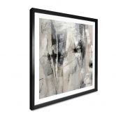 Poster Abstrakte Landschaft - Fedrau - Quadratisch 
