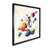 Plakat Heine - Flying Astronaut 