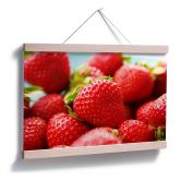 Poster Erdbeeren aus dem Garten 