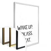 Poster - Wake up kick ass repeat 
