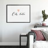 Poster Confetti & Cream - Oh lálá 