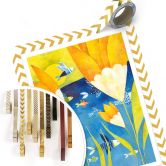 Poster Blanz - Gelbe Tulpen 