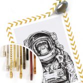 Poster Singe astronaute 