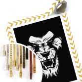 Poster Lion's Face 