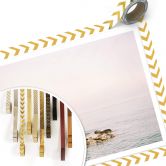 Poster Felsen im Meer 
