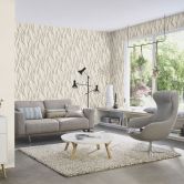 Pflanzentapete, Vliestapete Paraiso beige 