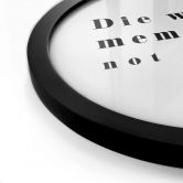 Poster 1X Studio - Die with memories - Rund 