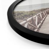 Poster Steg zum Strand - 1X Studio - Rund 