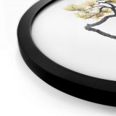 Poster Bonsai in Balance - Amini - Rund 