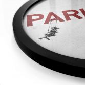 Poster Banksy - Parking - Rund 