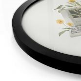 Poster Vintage Botanik-Computer - Frida Floral Studio - Rund 