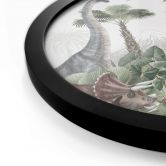Poster Kikki Belle - Abenteuer der Dinos - Rund 