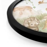 Kinderposter Kleine Dinos auf großer Entdeckungsreise - Oliver Robins - Rund 