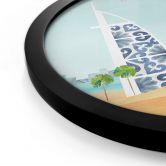 Plakat Dubai Beach - Burj Al Arab - Rivers - Rundt 