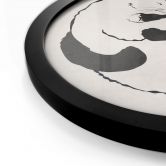 Poster Katzen Ying & Yang - Tunaboylu - Rund 
