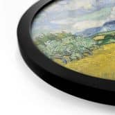 Plakat Van Gogh - Hvedemark med cypresser 