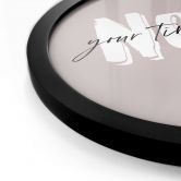 Poster Your time is now - Rund 
