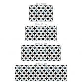 Self-adhesive kitchen splashback Geometric Sample with diamond stones - Treechild 
