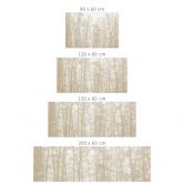 Selbstklebende Küchenrückwand mit Natur-Motiv - Stiller Winterwald - Böhmer 