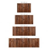 Zelfklevende Keukenachterwand Houten Paneel Look 