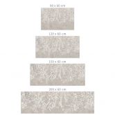 Selbstklebende Küchenrückwand Elegante Weidenzweige in Beige - Ms Tiff 