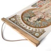 Affiche textile Moet and Chandon Dry Imperial - Mucha 