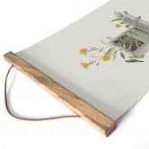 Vintage botanisk computer Tekstil plakat - Frida Floral Studio 