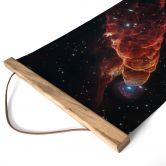 Affiche textile James Webb Telescope - Cyclone cosmique Herbig Haro 49/50 