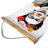 Stoffbild Frida Kahlo Pop-Art Porträt - Jaszke 