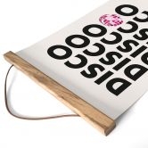 Affiche textile Retro Disco Vibes Typographie - Kerr-Dineen 