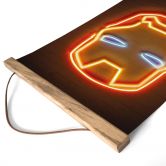 Textielposter Iron Man - Mielu 