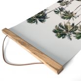 Affiche textile Palmiers tropicaux sur la plage - Sisi & Seb 